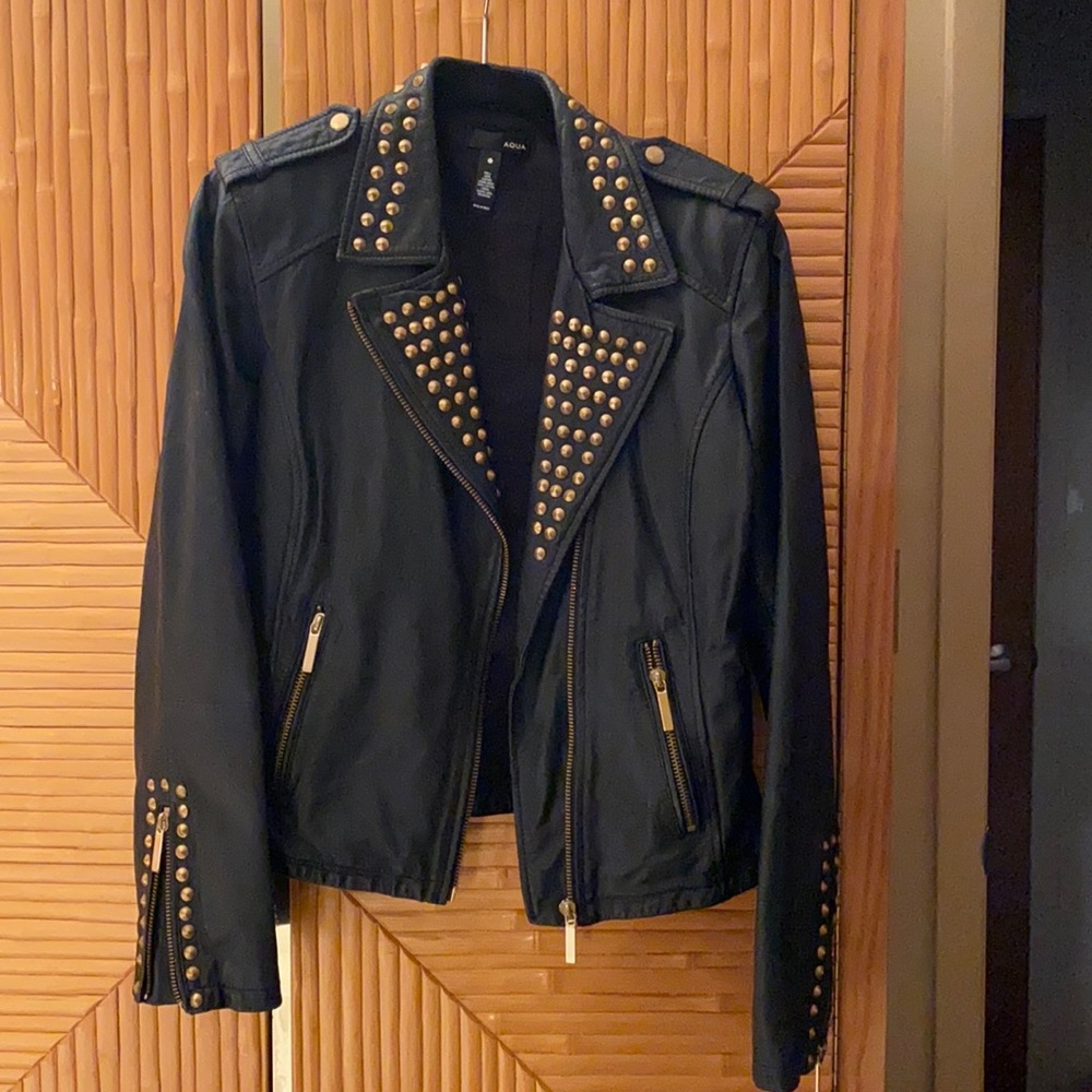 Leather jacket